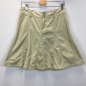 Athleta Whatever Pleated Corduroy Mini Skirt